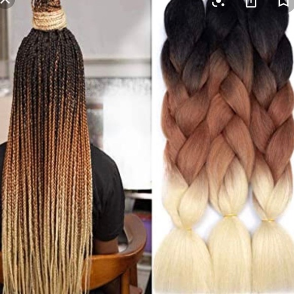 Ombre Jumbo Braid Hair 6 packs - Motown Tress - Picture 1 of 5